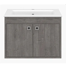 Тумба под раковину подвесная Misty Пайн 60 см дуб уайт-ривер