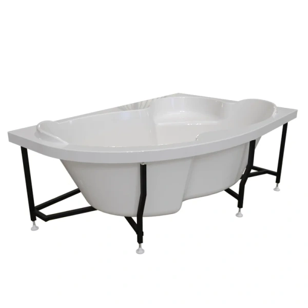 Акриловая ванна Радомир Ирма 2-01-0-1-1-216/ 2-01-0-2-1-216, 149 х 96.5 см, левая/правая, с каркасом, белая (детальная фотография), в наличии