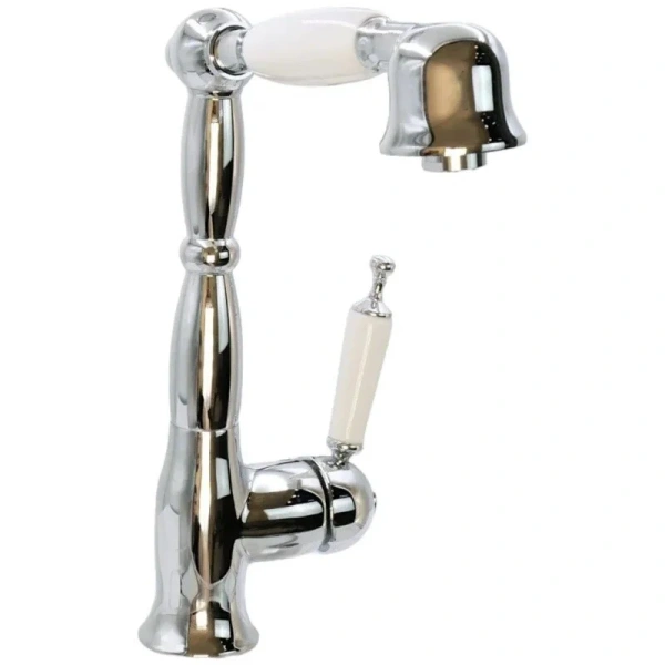 Смеситель для кухни Migliore Oxford 18 с выдвижным изливом (детальная фотография), на мойку, на столешницу