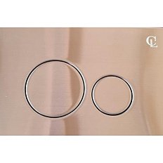 Клавиша смыва Ceramalux темная бронза