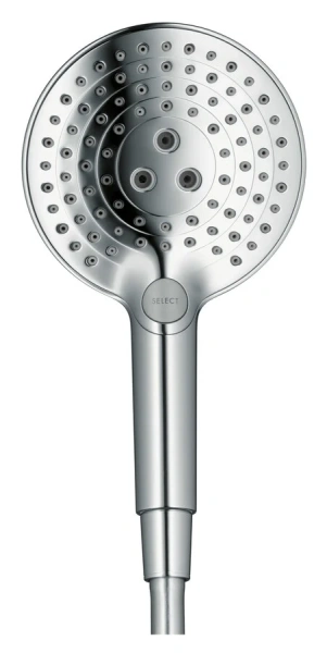 Душевой гарнитур Hansgrohe Raindance Select S белый/хром 26630400 (детальная фотография), современные, hi-tech
