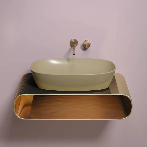 Раковина Ceramica Nova Element 60 см капучино CN6049MC (детальная фотография), в наличии