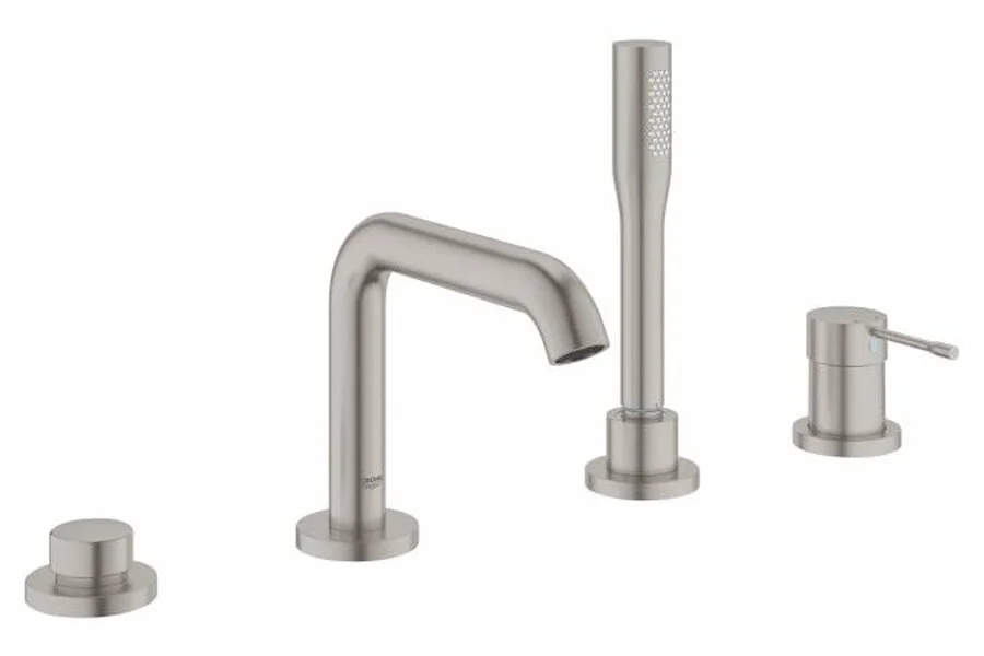 Смеситель для ванны с душевым гарнитуром Grohe Essence New 19578DC1 (детальная фотография)