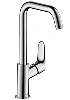 Смеситель для раковины Hansgrohe Focus с поворотным изливом