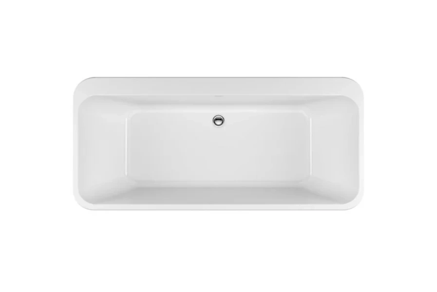 Ванна акриловая Excellent Lila 2.0 160 x 73 см, отдельностоящая, белая, WAEX.LIL2.160.WHW (детальная фотография), 160х75