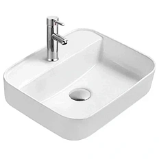 Раковина Акватек Вега 50 см на столешницу белая