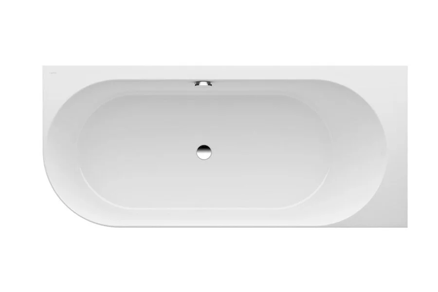 Ванна Laufen Pro угловая, 180 x 80 см без слива-перелива, правая/левая 2.4495.5.000.000.1 (детальная фотография), современныe, hi-tech