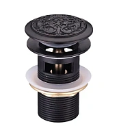 Донный клапан Lemark Jasmine черная бронза