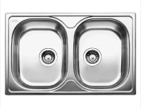 Мойка для кухни, сталь матовая, Blanco Tipo 8 Compact