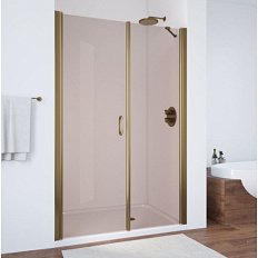 Душевая дверь профиль бронза стекло бронза Vegas-glass