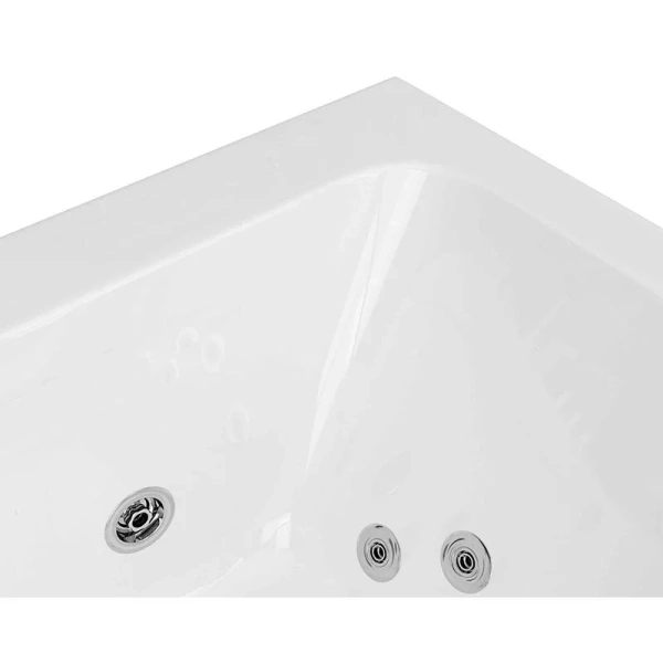 Ванна акриловая Grossman 160x85 см с гидромассажем GR-16085-1 (детальная фотография), белые