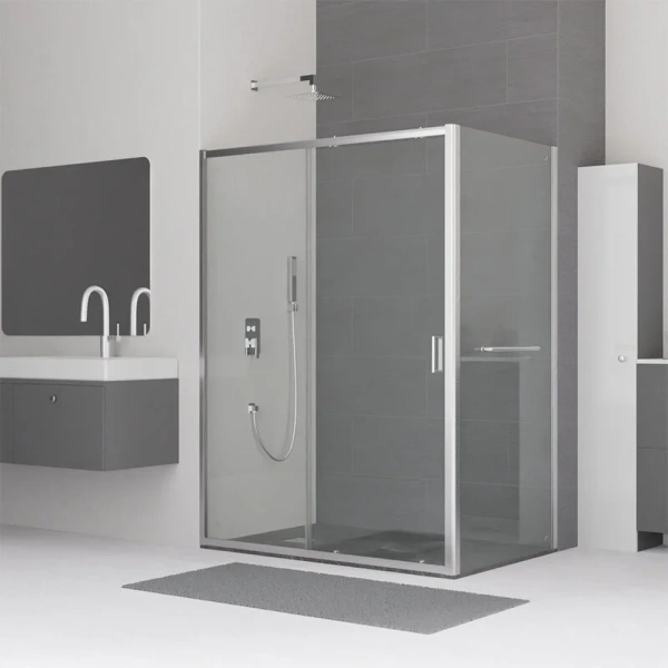 Душевой уголок RGW Classic CL-48 (CL-14 + Z-050-1) 120x100 см профиль хром 32094802-011 (детальная фотография)