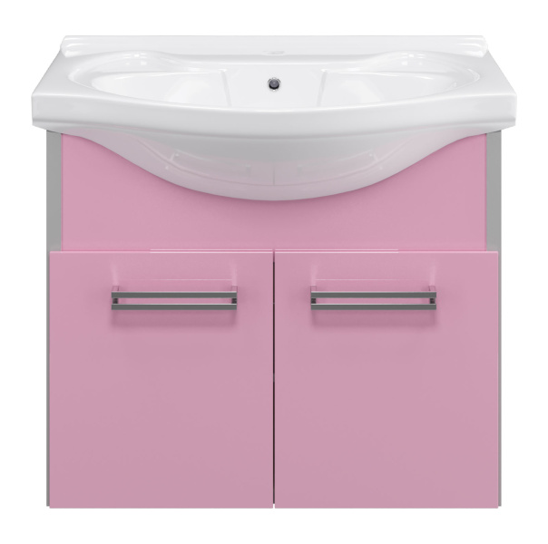 Тумба подвесная с раковиной Misty Джулия Л-Джу01065 (детальная фотография), недорогo