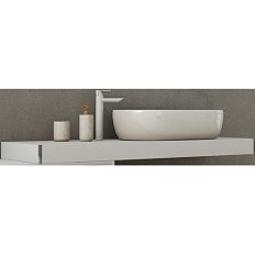 Консоль для раковины Cezares Tavolone 120 см Bianco Opaco
