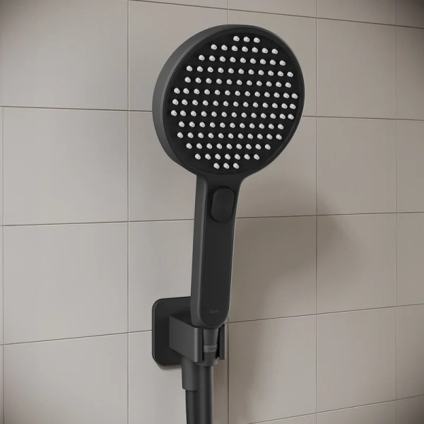 Душевой комплект IDDIS Optima Home черный матовый OPHBL02i67 (детальная фотография), нет в наличии