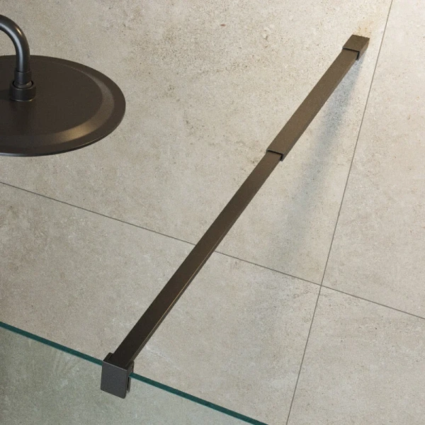 Душевая перегородка Cezares Liberta 70 см профиль черный LIBERTA-L-1-70-C-NERO (детальная фотография) index_1