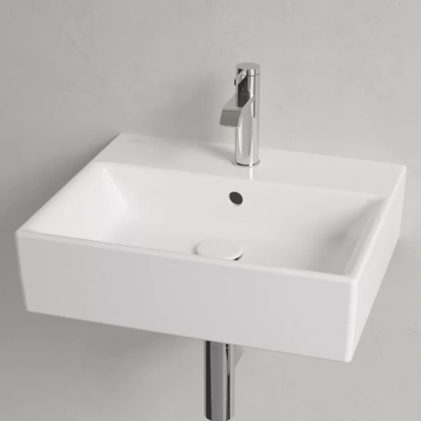 Раковина с системой слива-перелива Villeroy & Boch Memento 51335L (детальная фотография), по запросу