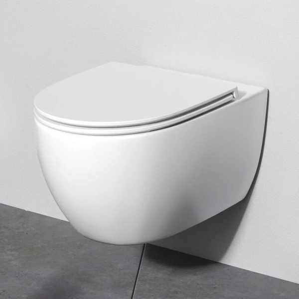 Унитаз с инсталляцией Am.Pm Awe IS490 с сиденьем микролифт и клавишей (детальная фотография) index_1