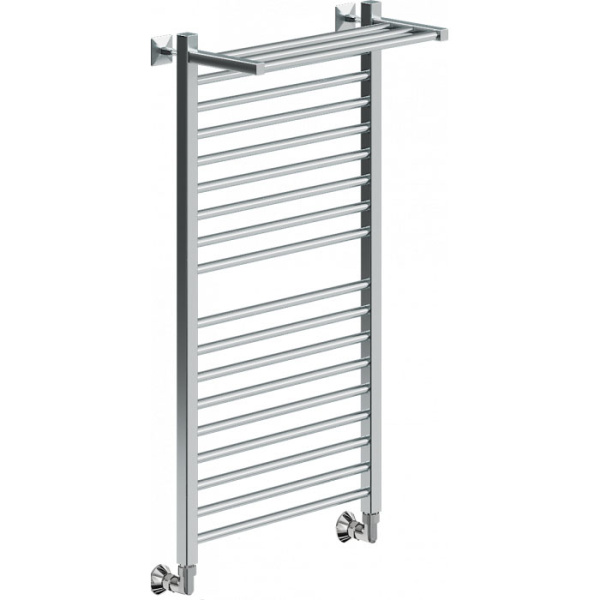 Полотенцесушитель водяной Ника Modern 100x50 см хром ЛМ 3 100/50 (детальная фотография)