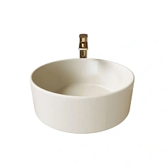 Раковина Grossman 40 см бежевая матовая