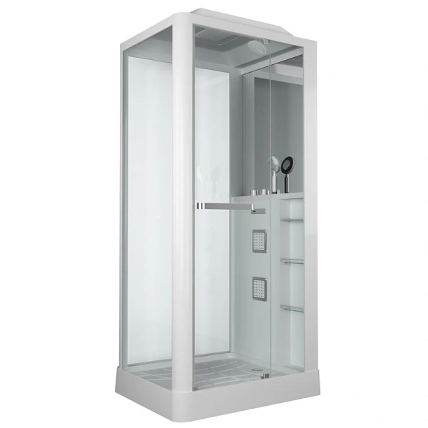 Душевая кабина Grossman 80x100 см белая GR122 (детальная фотография)