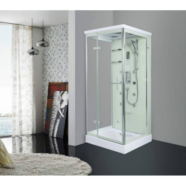 Душевая кабина WeltWasser 90x90 см левая WW MAINE 90х90 L (детальная фотография), квадратные