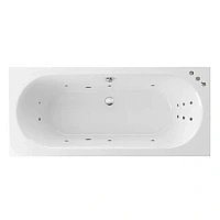 Ванна гидромассажная Excellent Oceana Smart 180 x 80 см, белый/хром, WAEX.OCE18.SMART.CR