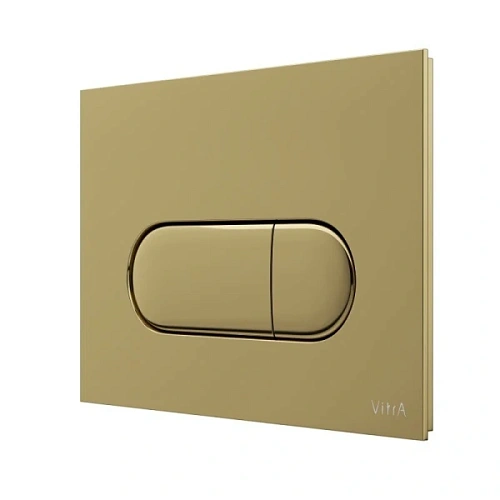 Клавиша смыва VitrA Root Round золото - фото 4