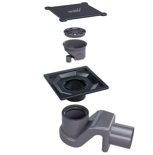 Душевой трап RGW SDR 11 см черный 47211311-04 (детальная фотография)