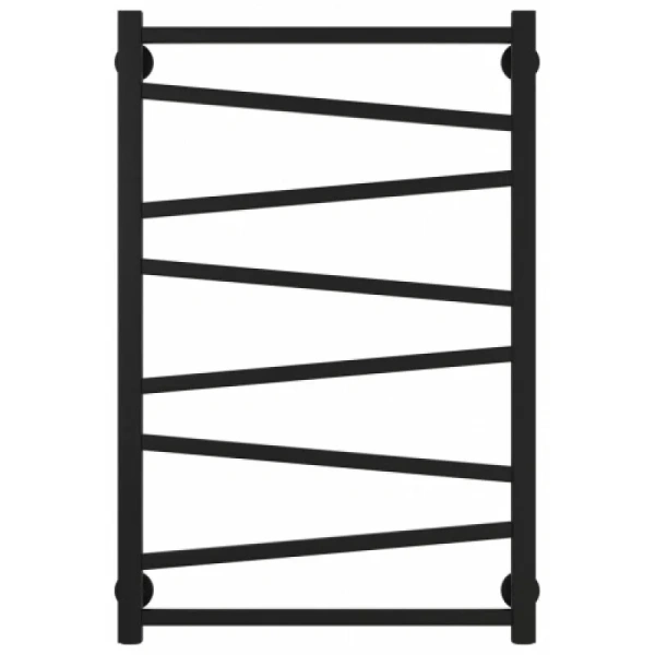 Полотенцесушитель водяной Сунержа Сирокко 50х80 см черный матовый 31-0253-8050 (детальная фотография), черный
