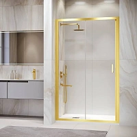 Душевая дверь в нишу RGW Passage PA-14Gb 170 см профиль золото