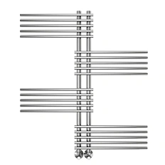 Полотенцесушитель водяной Terminus Европа П20 7х100 см нижнее подключение