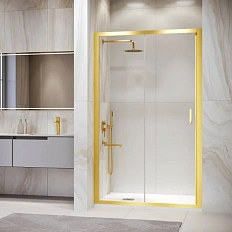 Душевая дверь в нишу RGW Passage PA-14Gb 170 см профиль золото