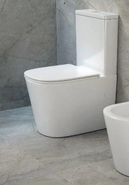 Унитаз компакт Nofer Nantes белый 23001 (детальная фотография), с бачком