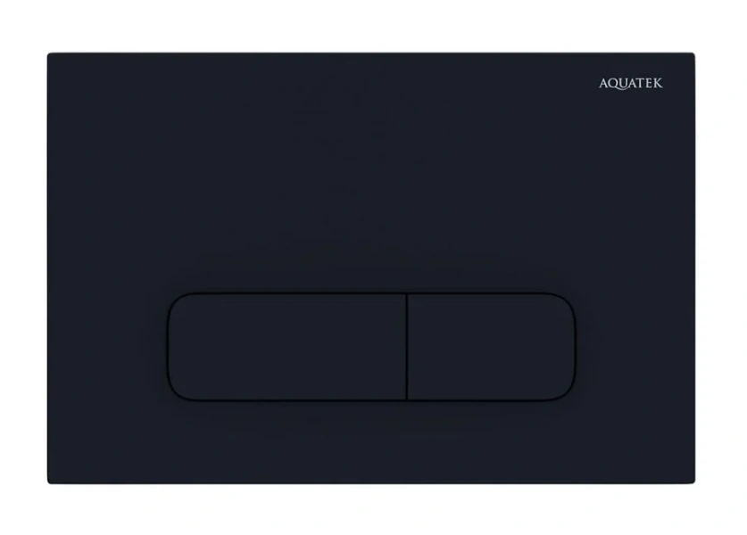 Клавиша смыва Акватек Pneumo S черный матовый PNS-0000010 (детальная фотография)