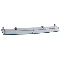 Полочка для ванной WasserKRAFT стеклянная