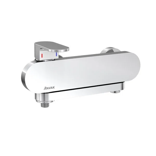 Смеситель для ванны Ravak Chrome хром X070042 (детальная фотография), современные, hi-tech
