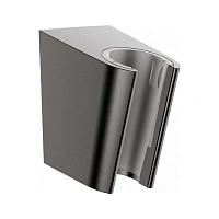 Держатель для душа Hansgrohe Porter S шлифованный черный хром
