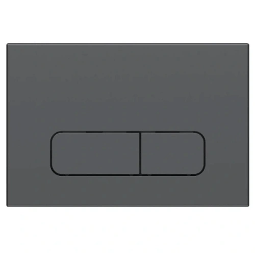 Клавиша смыва Vincea вороненая сталь - фото 2