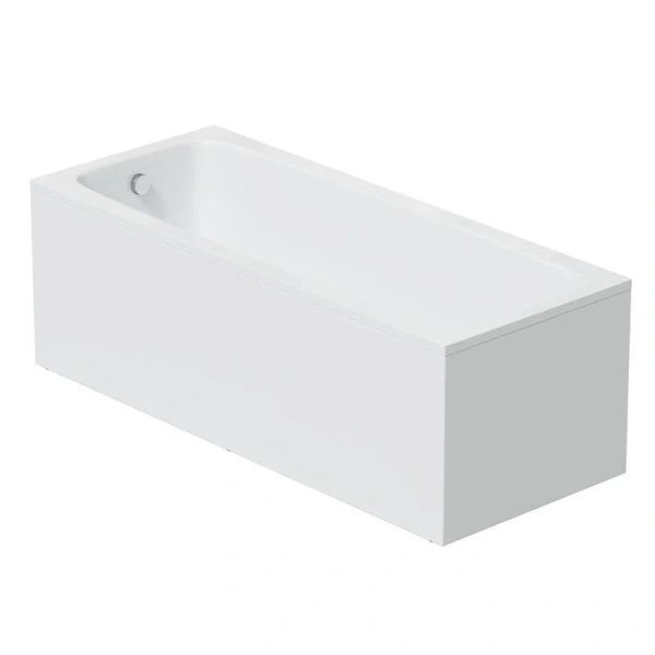 Ванна акриловая Corpa Nera Vasari, CN05013WH, 170 х 70 см, цвет белый (детальная фотография), современныe, hi-tech