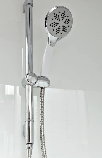 Душевая кабина Deto EM 120x80 см правая EM4512RNGM (детальная фотография), угловые, недорогие, для дачи, с гидромассажем, без крыши, с сиденьем