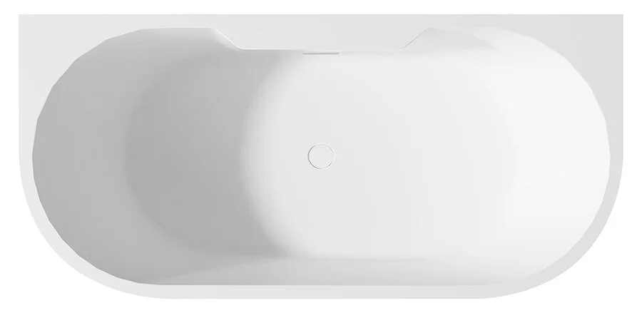 Акриловая ванна Abber 150х80 см отдельностоящая AB9296-1.5 (детальная фотография), современныe, hi-tech