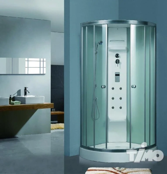 Душевая кабина Timo TL-1503 100х100х200 см (детальная фотография), четверть круга