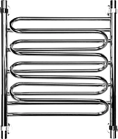 Полотенцесушитель водяной Ника Curve 60x50 см хром