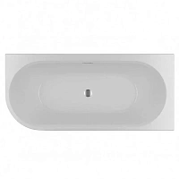 Акриловая ванна Riho Desire Corner Velvet Fall B088008105, 184 x 84 см, с подсветкой, наполнение через перелив, литые панели слева, цвет белый матовый