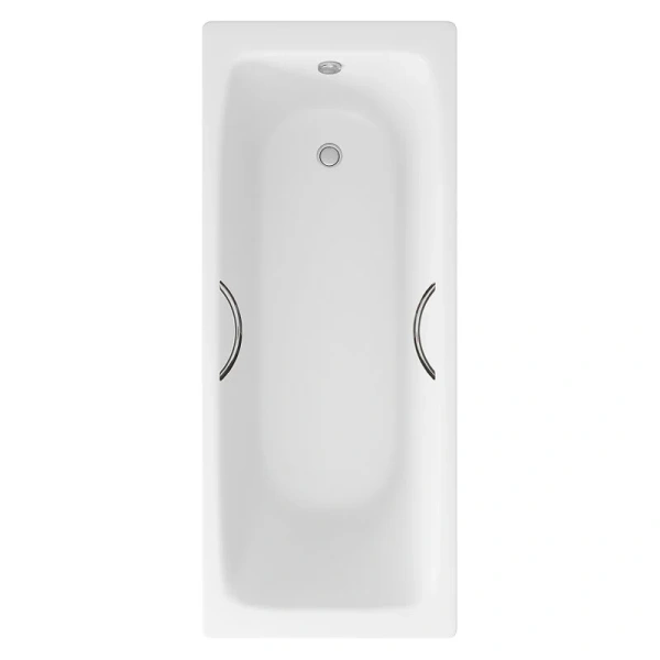 Ванна чугунная Delice Biove 170x75 с ручками DLR220509R (детальная фотография)