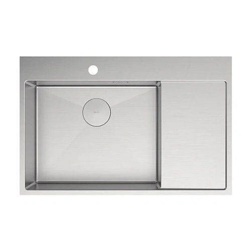 Мойка для кухни Lemark Kezadra 78 см сталь, левая - фото 8