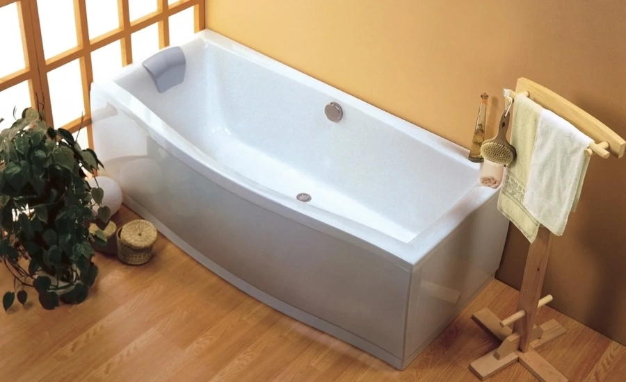 Ванна, цвет белый, Ravak Magnolia 180-75 C601000000 (детальная фотография), акриловые