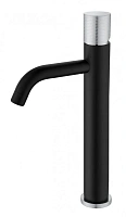 Смеситель для раковины Boheme Stick black touch chrome