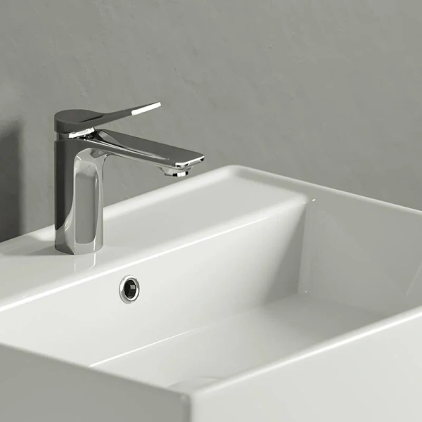 Раковина Ceramica Nova Element 59 см прямоугольная CN6046 (детальная фотография), одинарные